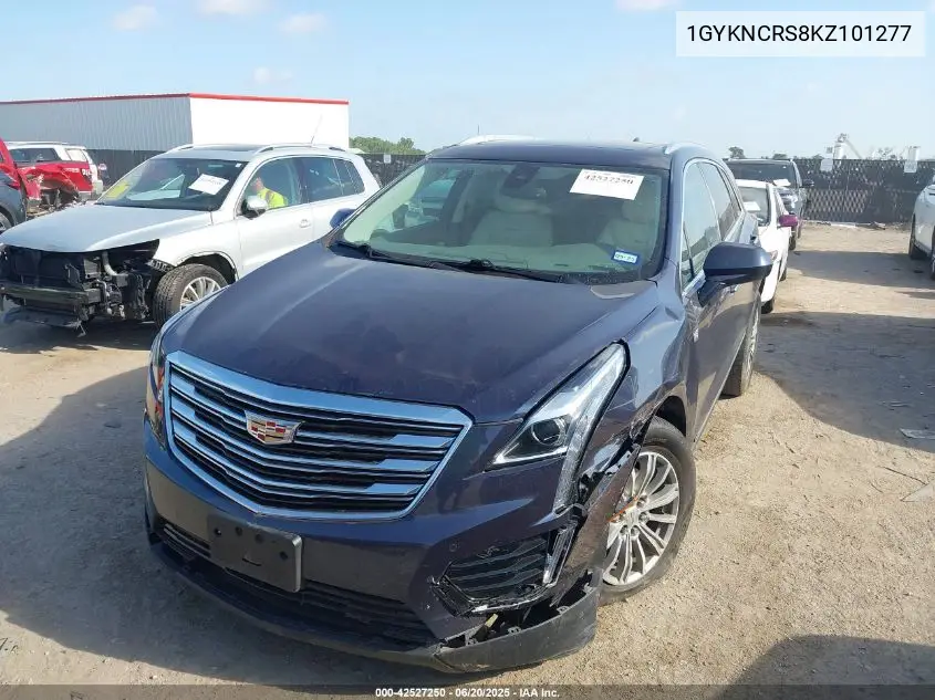 2019 Cadillac Xt5 Luxury VIN: 1GYKNCRS8KZ101277 Lot: 42527250