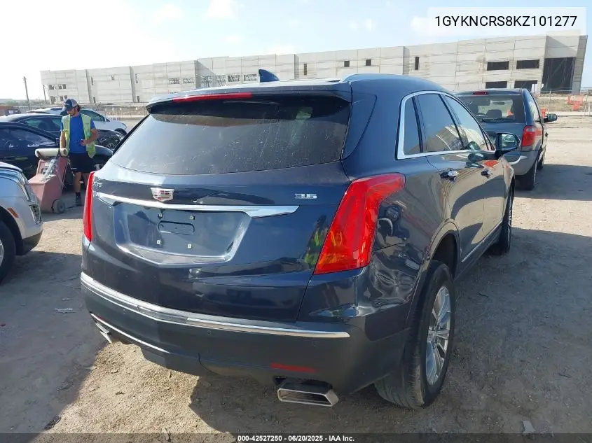 2019 Cadillac Xt5 Luxury VIN: 1GYKNCRS8KZ101277 Lot: 42527250