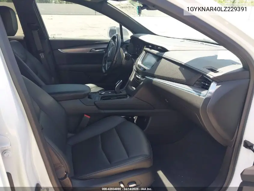 2020 Cadillac Xt5 Fwd Luxury VIN: 1GYKNAR40LZ229391 Lot: 42034080