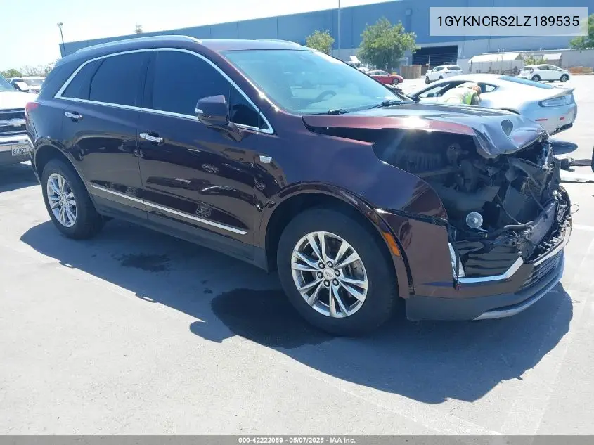 2020 Cadillac Xt5 Fwd Premium Luxury VIN: 1GYKNCRS2LZ189535 Lot: 42222059