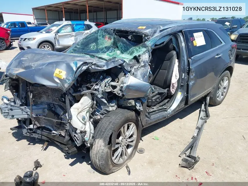 2020 Cadillac Xt5 Fwd Premium Luxury VIN: 1GYKNCRS3LZ131028 Lot: 42232140