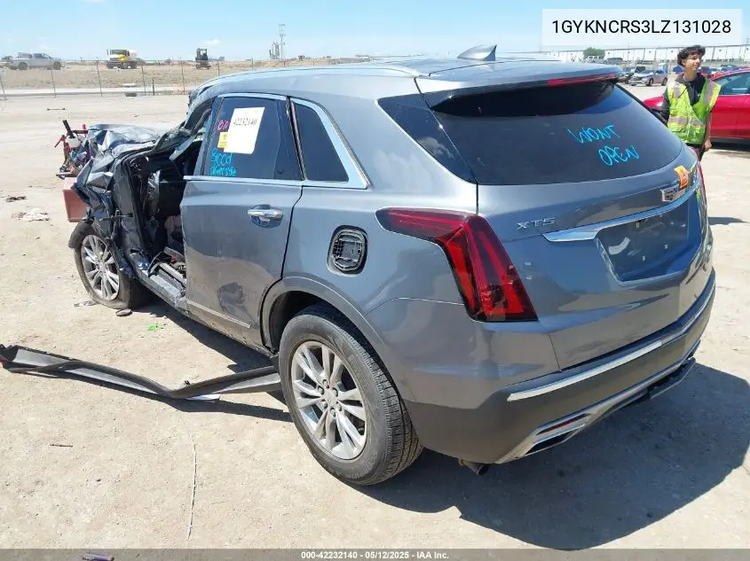 2020 Cadillac Xt5 Fwd Premium Luxury VIN: 1GYKNCRS3LZ131028 Lot: 42232140