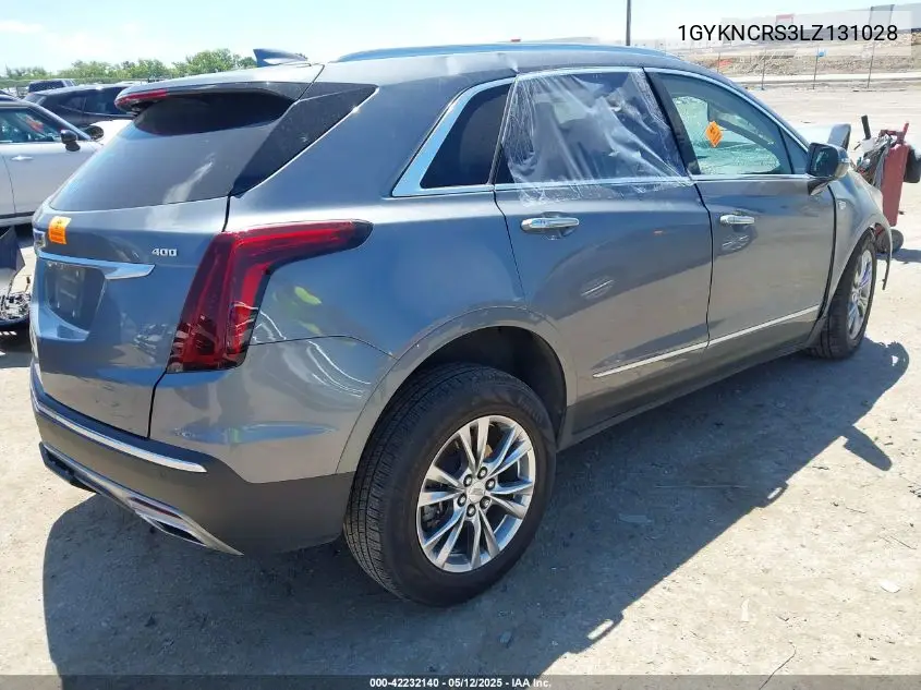 2020 Cadillac Xt5 Fwd Premium Luxury VIN: 1GYKNCRS3LZ131028 Lot: 42232140