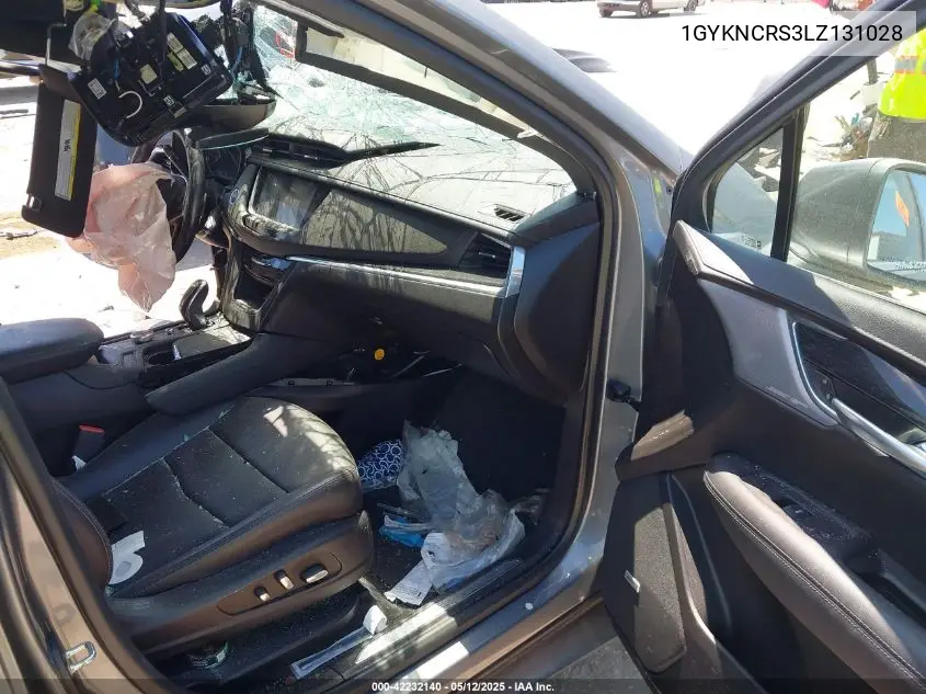 2020 Cadillac Xt5 Fwd Premium Luxury VIN: 1GYKNCRS3LZ131028 Lot: 42232140