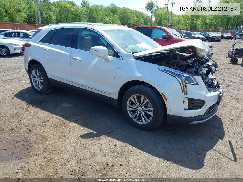 2020 Cadillac Xt5 Awd Premium Luxury VIN: 1GYKNDRS0LZ212137 Lot: 42234511