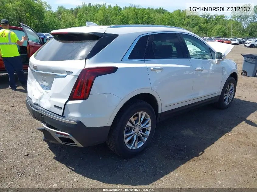 2020 Cadillac Xt5 Awd Premium Luxury VIN: 1GYKNDRS0LZ212137 Lot: 42234511