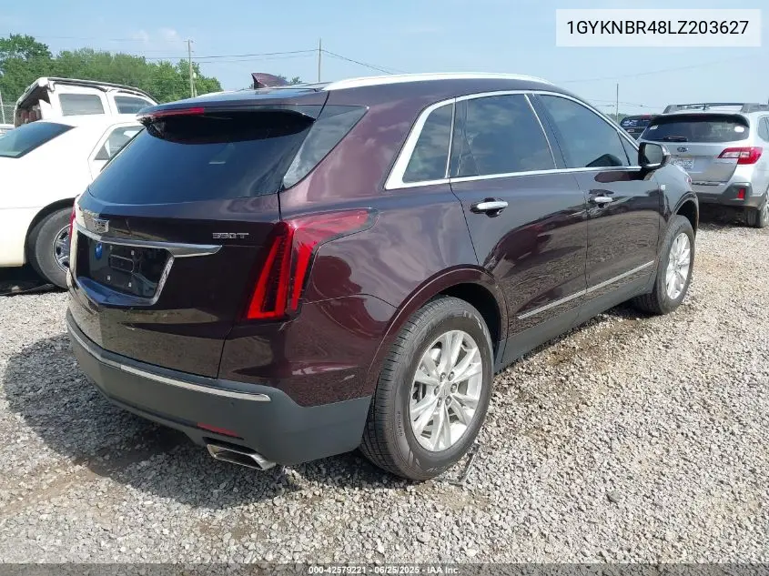 2020 Cadillac Xt5 Awd Luxury VIN: 1GYKNBR48LZ203627 Lot: 42579221