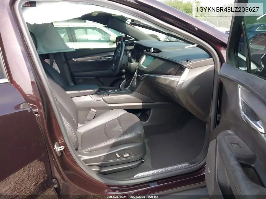 2020 Cadillac Xt5 Awd Luxury VIN: 1GYKNBR48LZ203627 Lot: 42579221