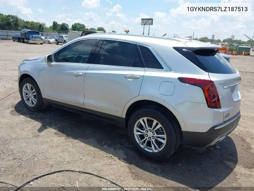 2020 Cadillac Xt5 Awd Premium Luxury VIN: 1GYKNDRS7LZ187513 Lot: 42609197