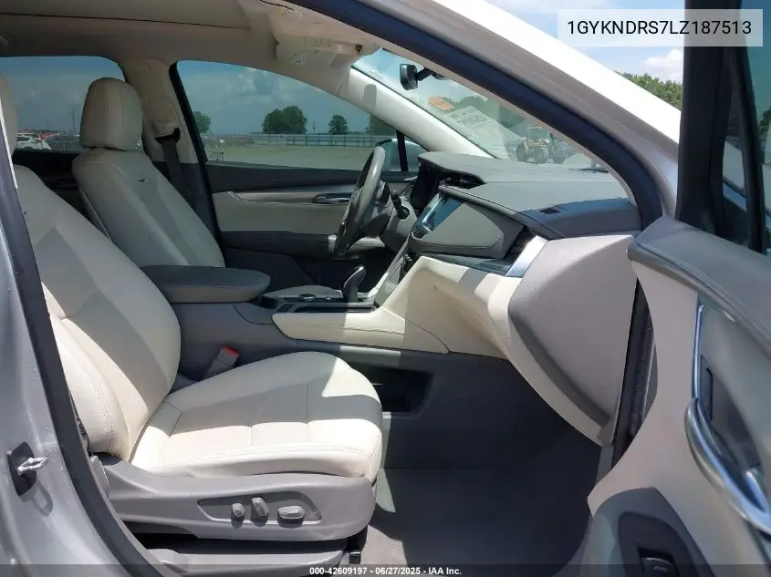 2020 Cadillac Xt5 Awd Premium Luxury VIN: 1GYKNDRS7LZ187513 Lot: 42609197