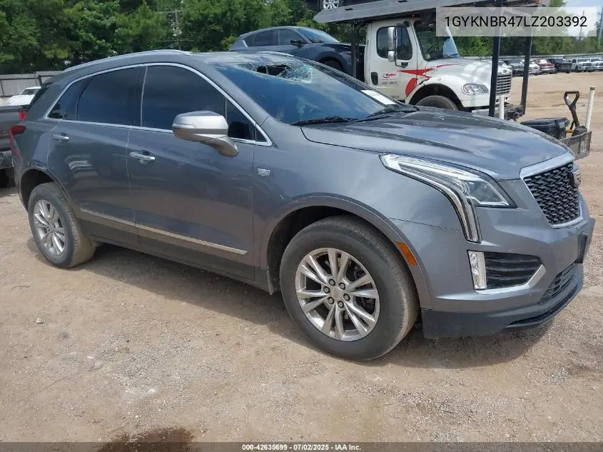 2020 Cadillac Xt5 Awd Luxury VIN: 1GYKNBR47LZ203392 Lot: 42635699
