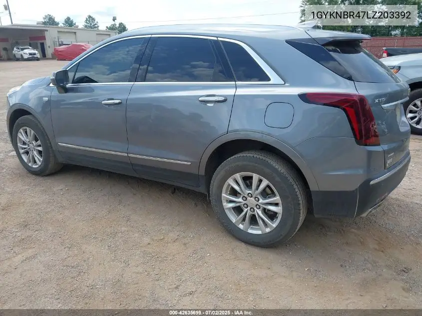 2020 Cadillac Xt5 Awd Luxury VIN: 1GYKNBR47LZ203392 Lot: 42635699