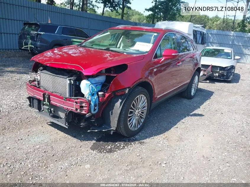 2020 Cadillac Xt5 Awd Premium Luxury VIN: 1GYKNDRS7LZ108048 Lot: 42646383