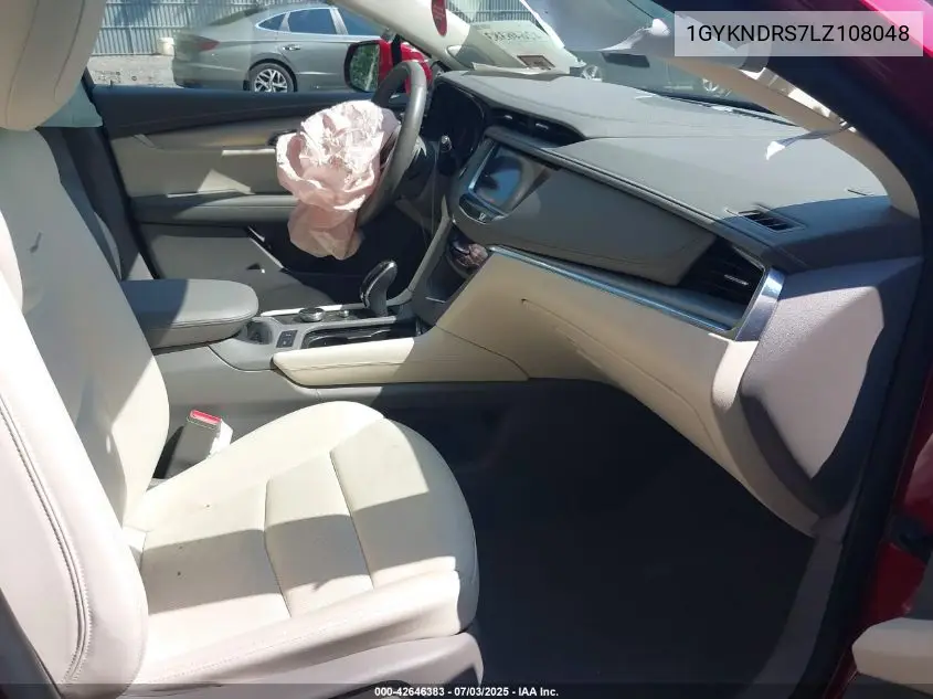 2020 Cadillac Xt5 Awd Premium Luxury VIN: 1GYKNDRS7LZ108048 Lot: 42646383