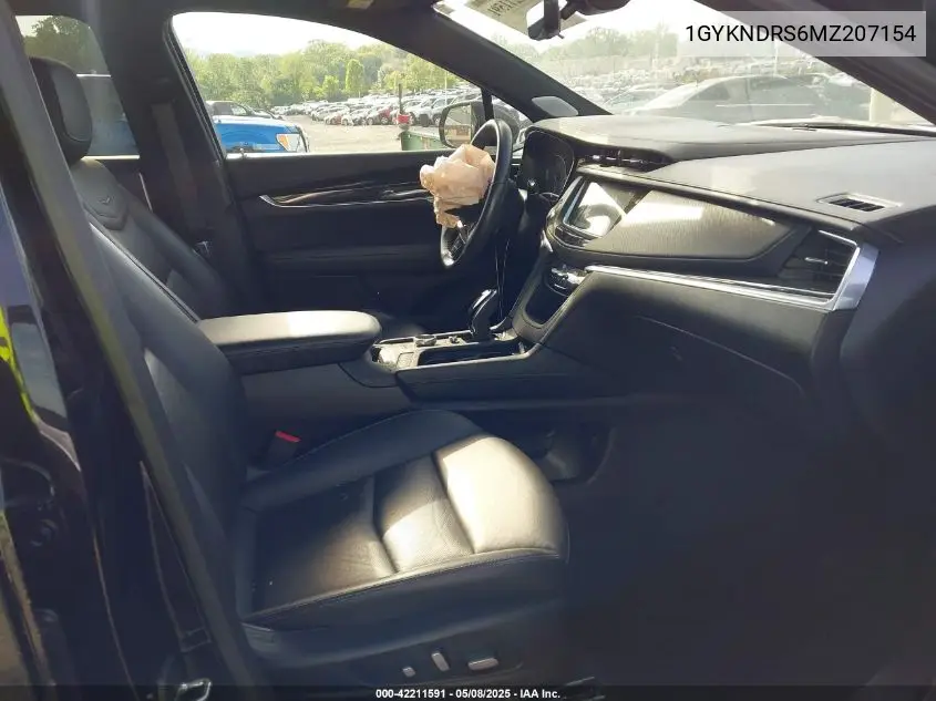 2021 Cadillac Xt5 Awd Premium Luxury VIN: 1GYKNDRS6MZ207154 Lot: 42211591