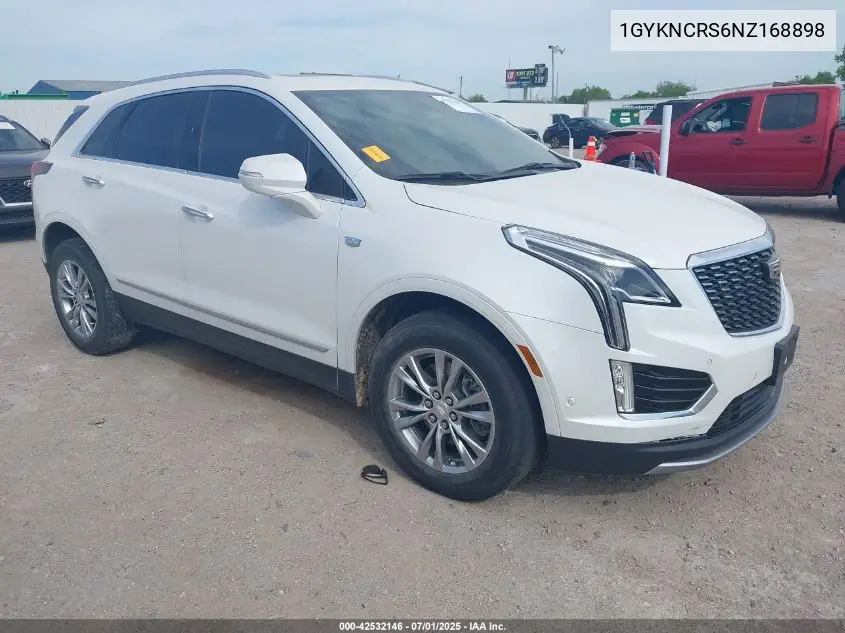 2022 Cadillac Xt5 Fwd Premium Luxury VIN: 1GYKNCRS6NZ168898 Lot: 42532146