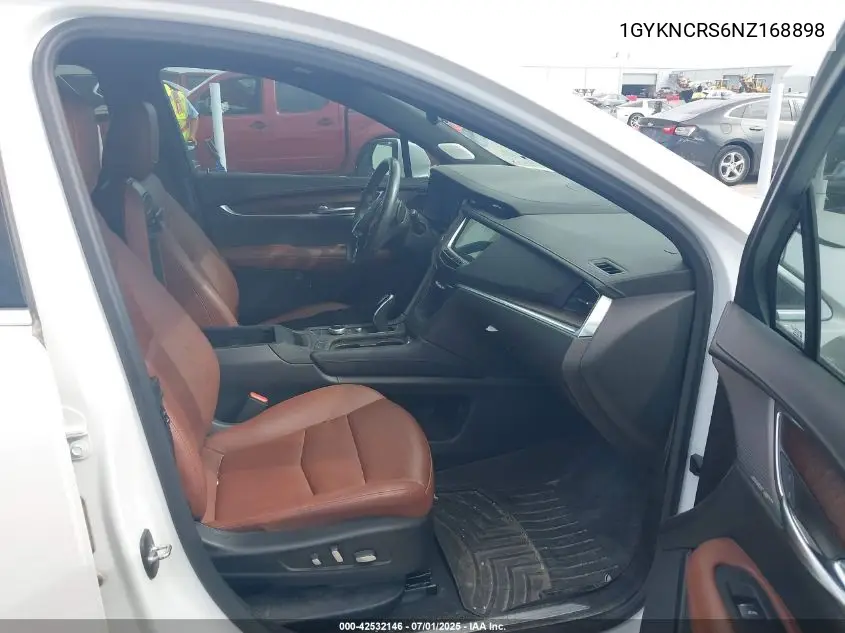 2022 Cadillac Xt5 Fwd Premium Luxury VIN: 1GYKNCRS6NZ168898 Lot: 42532146