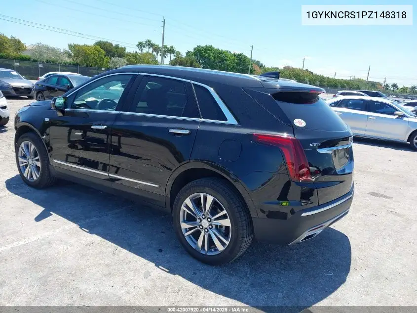 2023 Cadillac Xt5 Fwd Premium Luxury VIN: 1GYKNCRS1PZ148318 Lot: 42007920