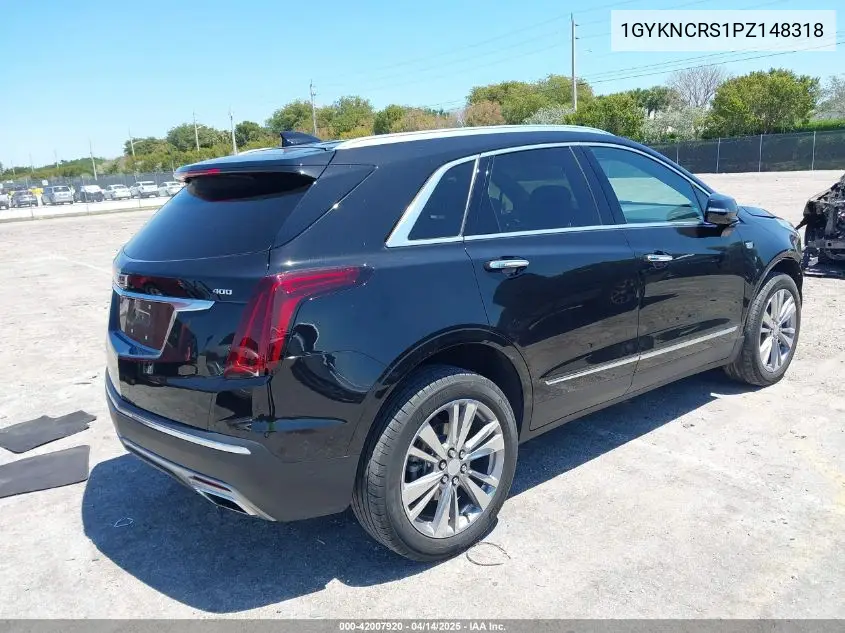 2023 Cadillac Xt5 Fwd Premium Luxury VIN: 1GYKNCRS1PZ148318 Lot: 42007920