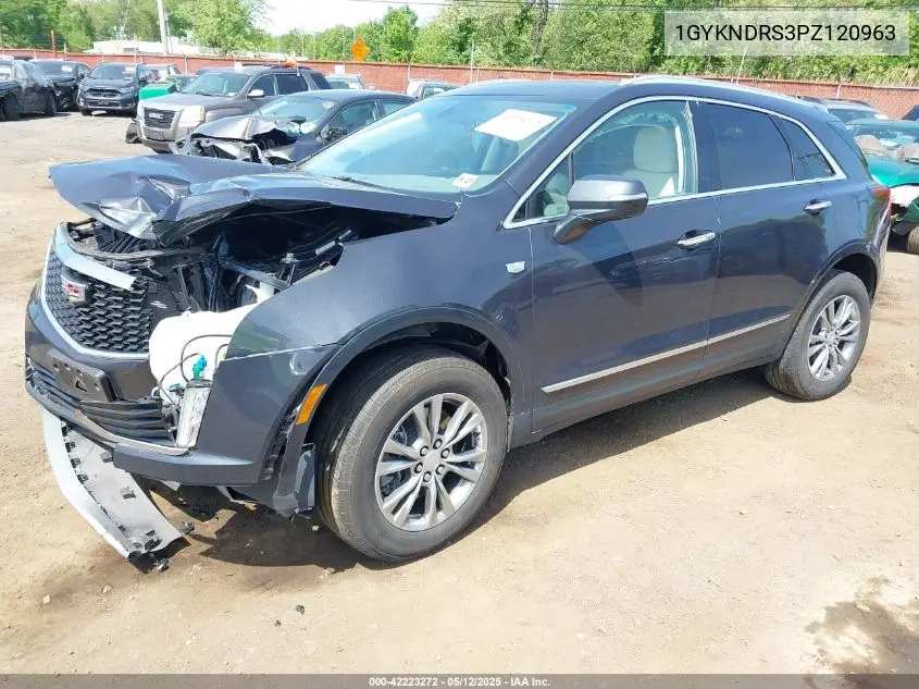2023 Cadillac Xt5 Awd Premium Luxury VIN: 1GYKNDRS3PZ120963 Lot: 42223272