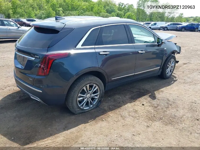 2023 Cadillac Xt5 Awd Premium Luxury VIN: 1GYKNDRS3PZ120963 Lot: 42223272
