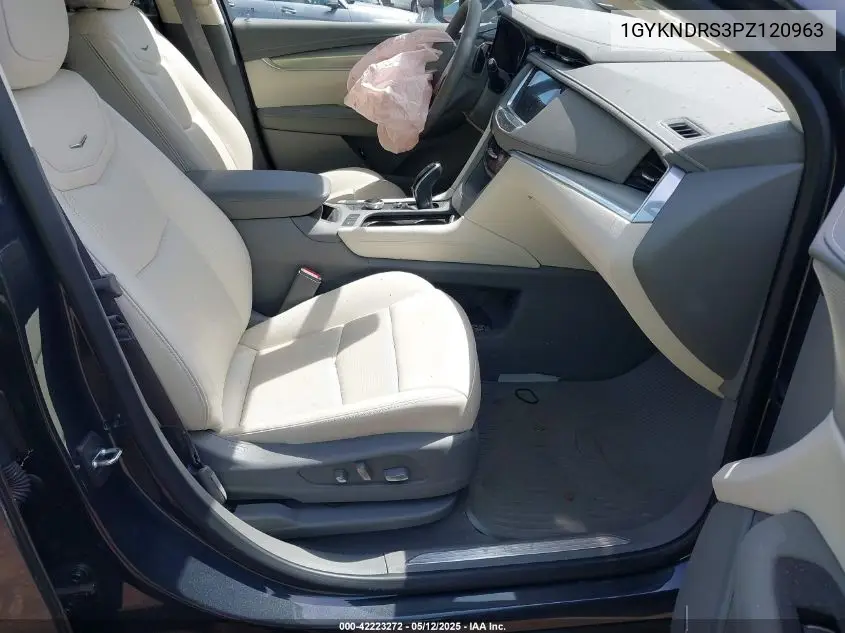 2023 Cadillac Xt5 Awd Premium Luxury VIN: 1GYKNDRS3PZ120963 Lot: 42223272
