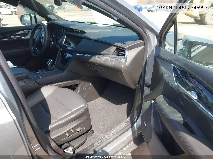 2024 Cadillac Xt5 Awd Premium Luxury VIN: 1GYKNDR45RZ745997 Lot: 41959280