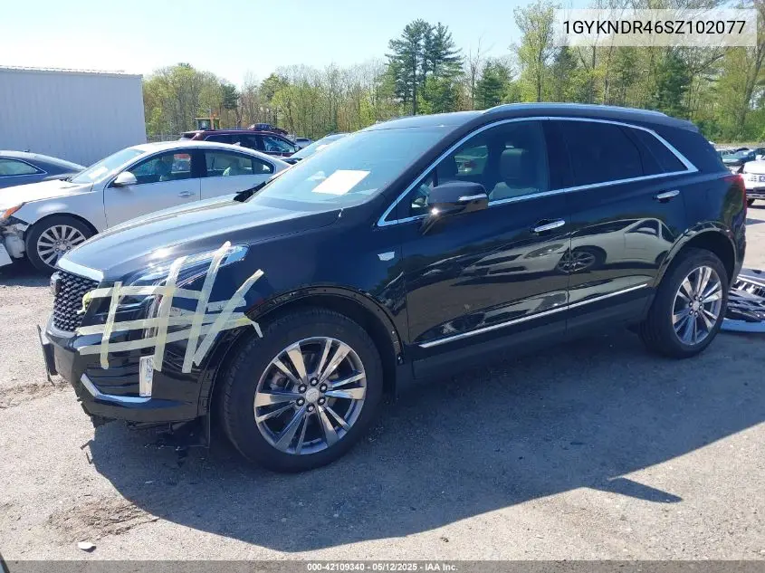 2025 Cadillac Xt5 Awd Premium Luxury VIN: 1GYKNDR46SZ102077 Lot: 42109340