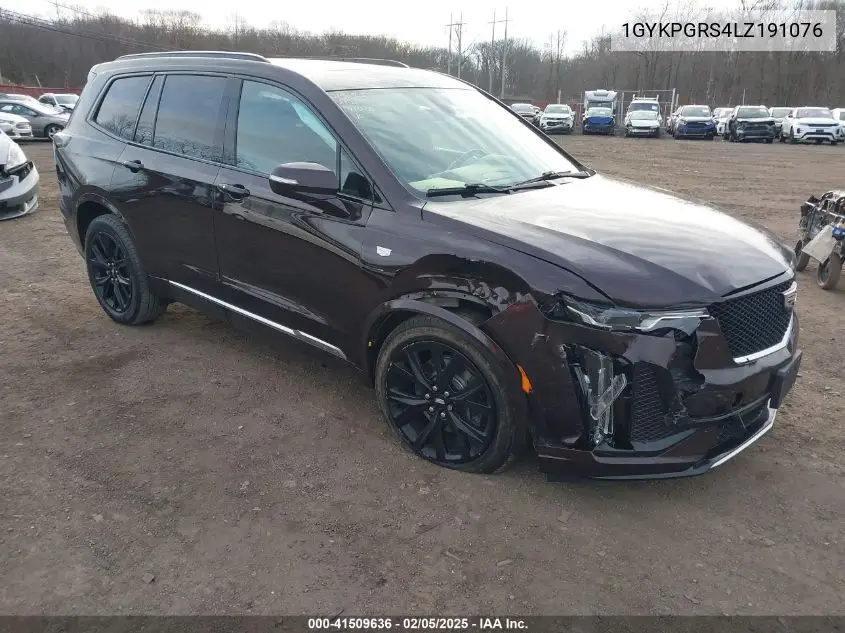 2020 Cadillac Xt6 Awd Sport VIN: 1GYKPGRS4LZ191076 Lot: 41509636