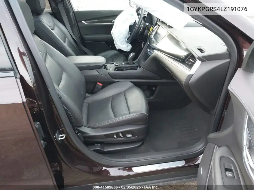 2020 Cadillac Xt6 Awd Sport VIN: 1GYKPGRS4LZ191076 Lot: 41509636