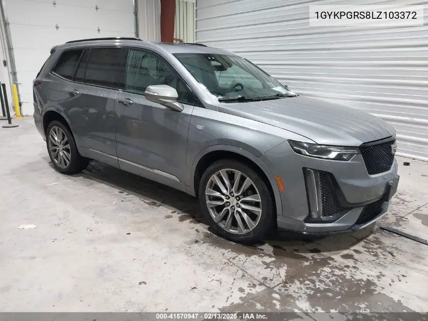 2020 Cadillac Xt6 Awd Sport VIN: 1GYKPGRS8LZ103372 Lot: 41570947