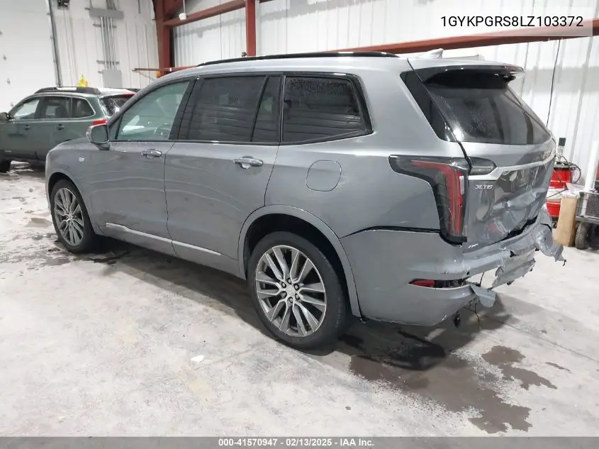 2020 Cadillac Xt6 Awd Sport VIN: 1GYKPGRS8LZ103372 Lot: 41570947