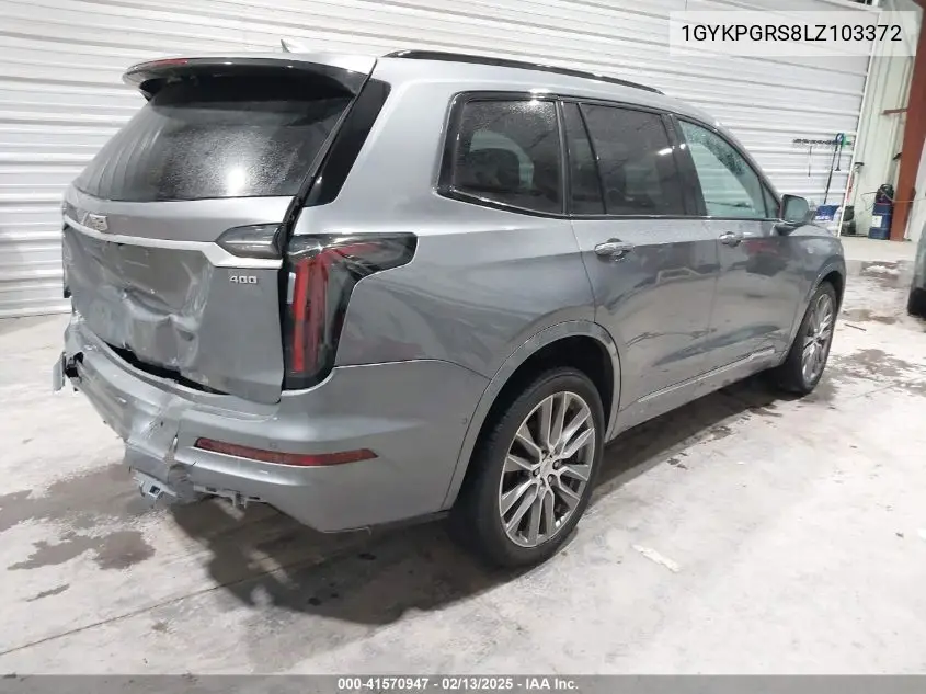 2020 Cadillac Xt6 Awd Sport VIN: 1GYKPGRS8LZ103372 Lot: 41570947