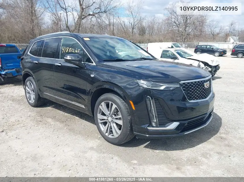 2020 Cadillac Xt6 Awd Premium Luxury VIN: 1GYKPDRS0LZ140995 Lot: 41881265
