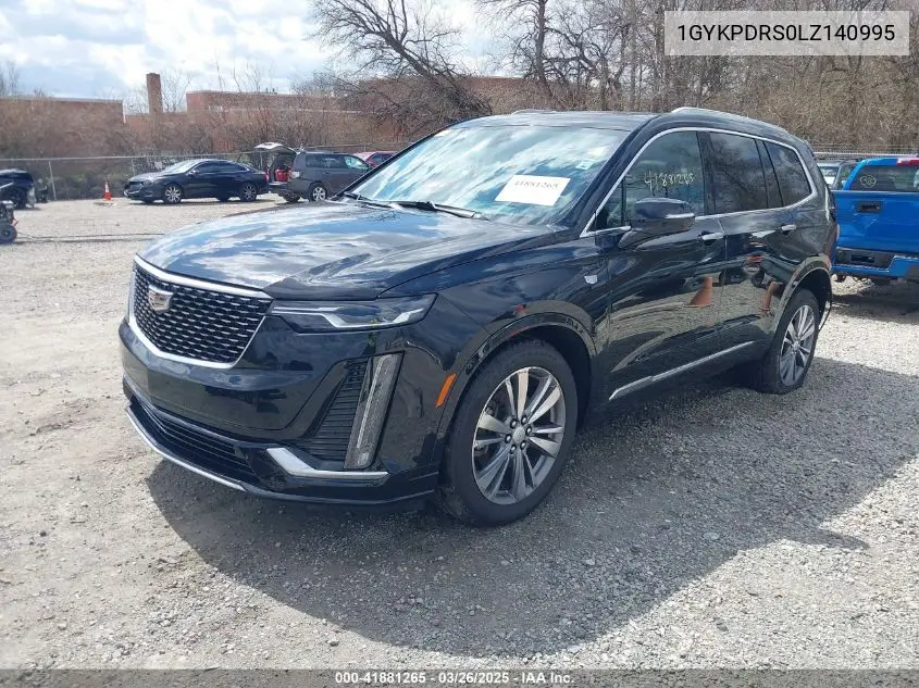 2020 Cadillac Xt6 Awd Premium Luxury VIN: 1GYKPDRS0LZ140995 Lot: 41881265