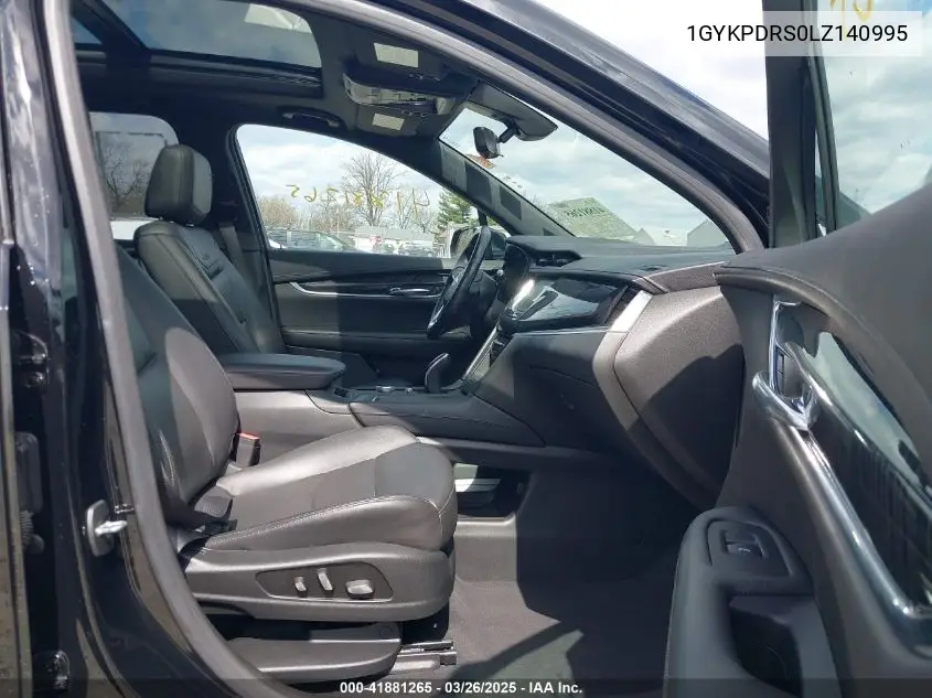 2020 Cadillac Xt6 Awd Premium Luxury VIN: 1GYKPDRS0LZ140995 Lot: 41881265