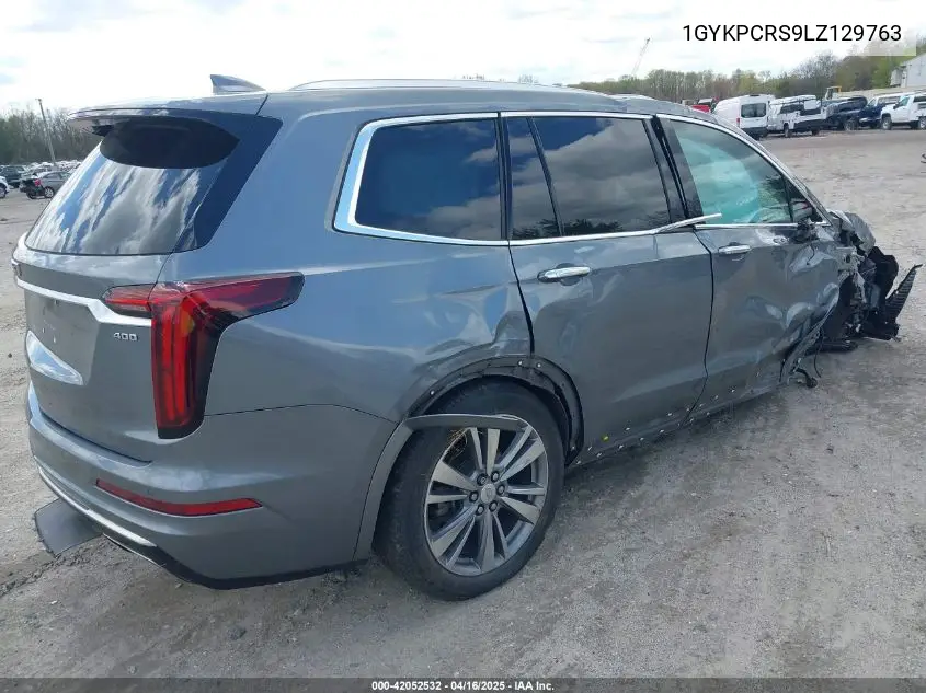 2020 Cadillac Xt6 Fwd Premium Luxury VIN: 1GYKPCRS9LZ129763 Lot: 42052532