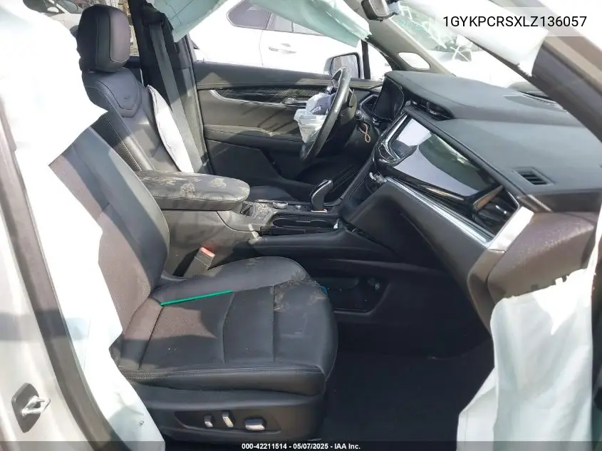 2020 Cadillac Xt6 Fwd Premium Luxury VIN: 1GYKPCRSXLZ136057 Lot: 42211514