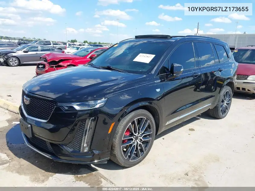 2020 Cadillac Xt6 Awd Sport VIN: 1GYKPGRS7LZ173655 Lot: 42242817
