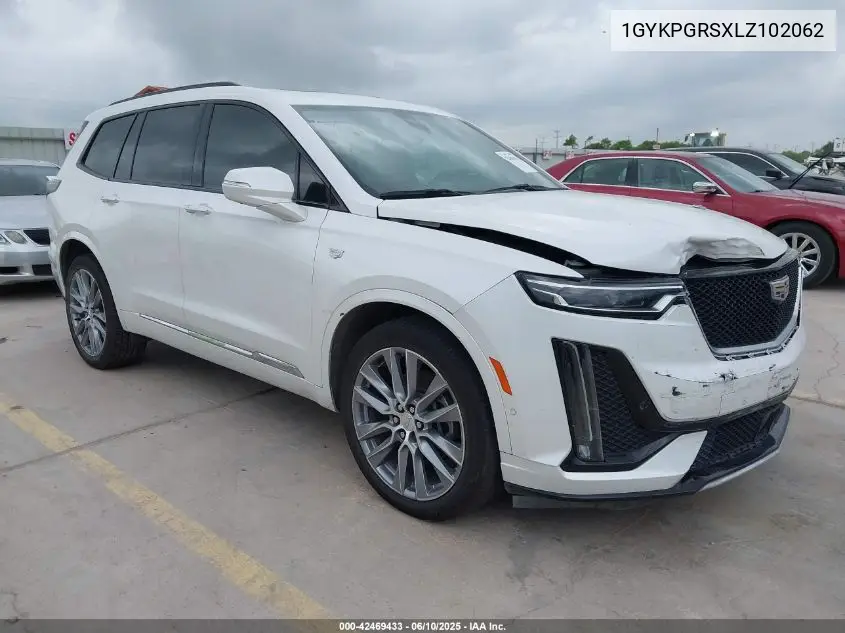 2020 Cadillac Xt6 Awd Sport VIN: 1GYKPGRSXLZ102062 Lot: 42469433