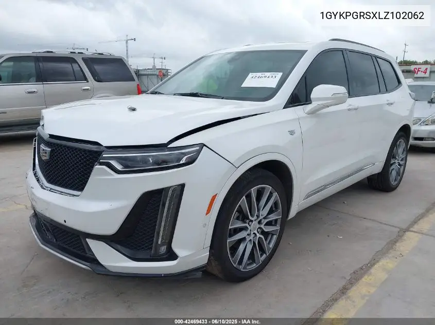 2020 Cadillac Xt6 Awd Sport VIN: 1GYKPGRSXLZ102062 Lot: 42469433