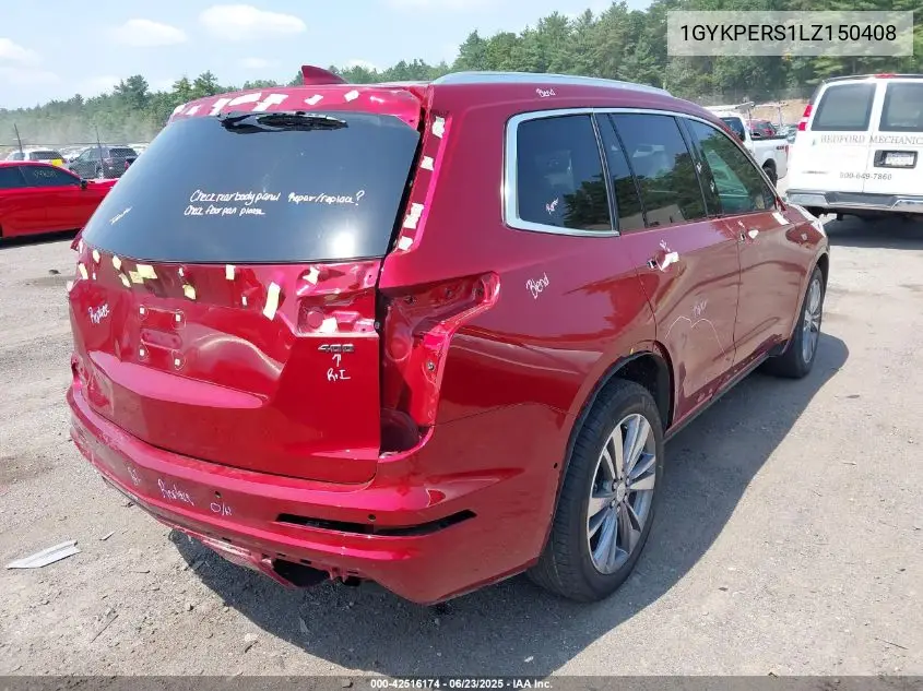 2020 Cadillac Xt6 Fwd Premium Luxury VIN: 1GYKPERS1LZ150408 Lot: 42516174