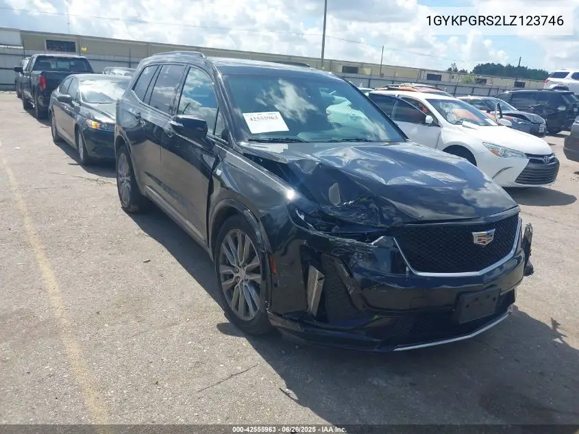 2020 Cadillac Xt6 Awd Sport VIN: 1GYKPGRS2LZ123746 Lot: 42555963