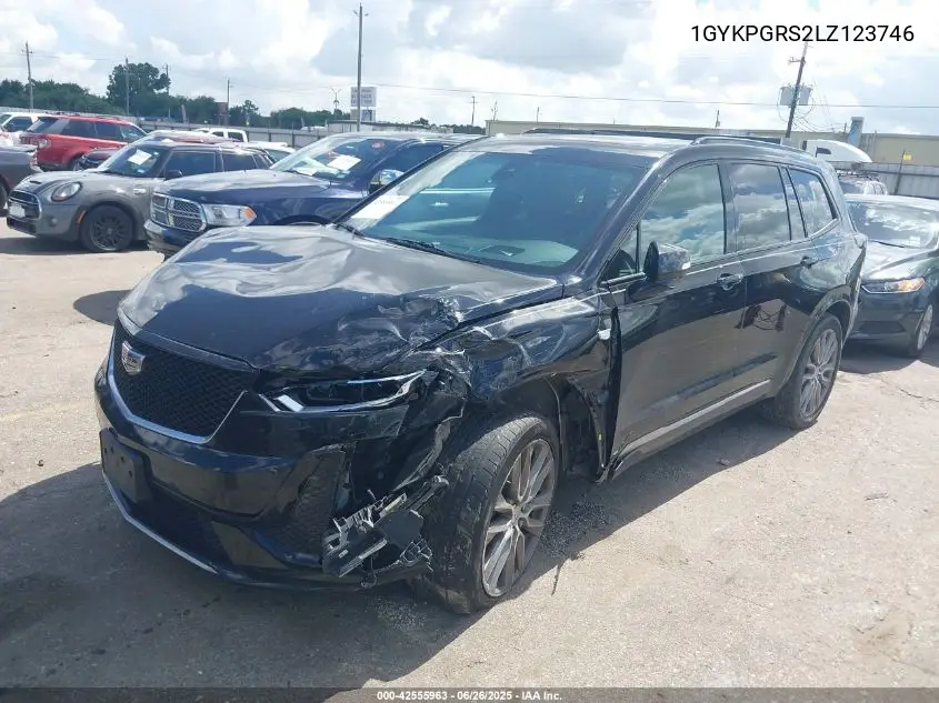 2020 Cadillac Xt6 Awd Sport VIN: 1GYKPGRS2LZ123746 Lot: 42555963