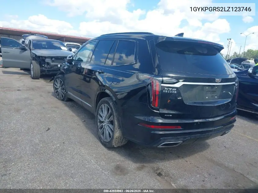 2020 Cadillac Xt6 Awd Sport VIN: 1GYKPGRS2LZ123746 Lot: 42555963
