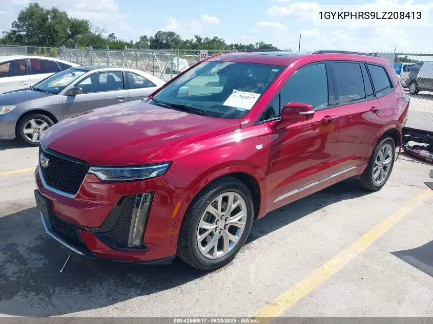 2020 Cadillac Xt6 Awd Sport VIN: 1GYKPHRS9LZ208413 Lot: 42560517