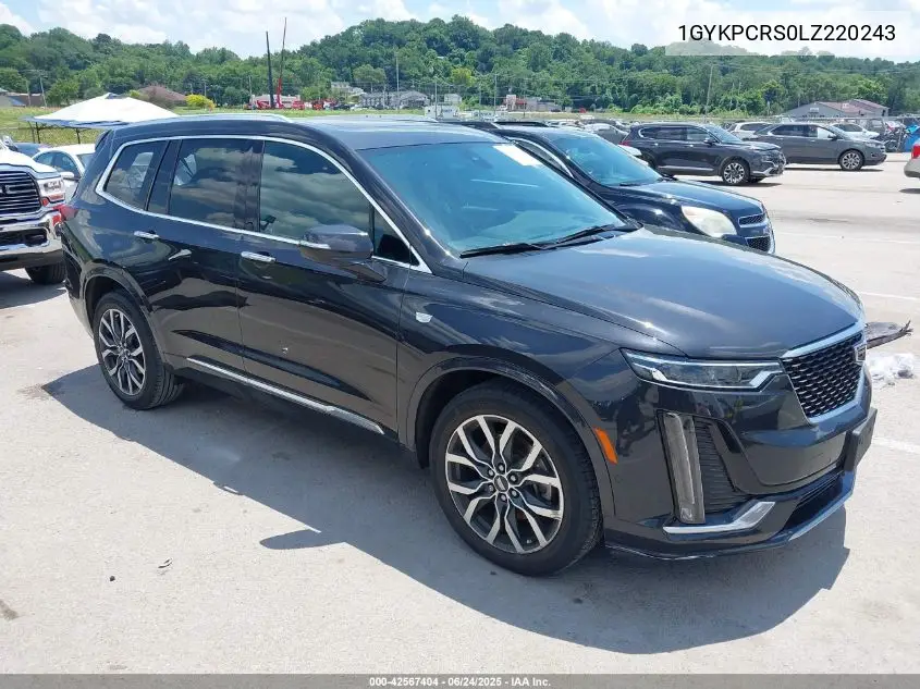 2020 Cadillac Xt6 Fwd Premium Luxury VIN: 1GYKPCRS0LZ220243 Lot: 42567404