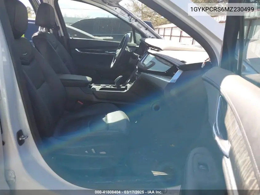 2021 Cadillac Xt6 Fwd Premium Luxury VIN: 1GYKPCRS6MZ230499 Lot: 41808404