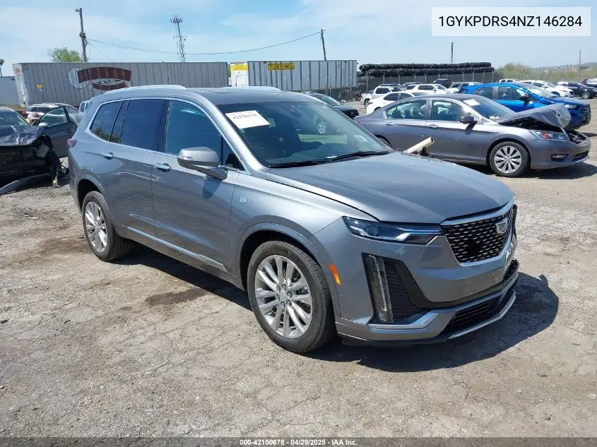 2022 Cadillac Xt6 Awd Premium Luxury VIN: 1GYKPDRS4NZ146284 Lot: 42150678