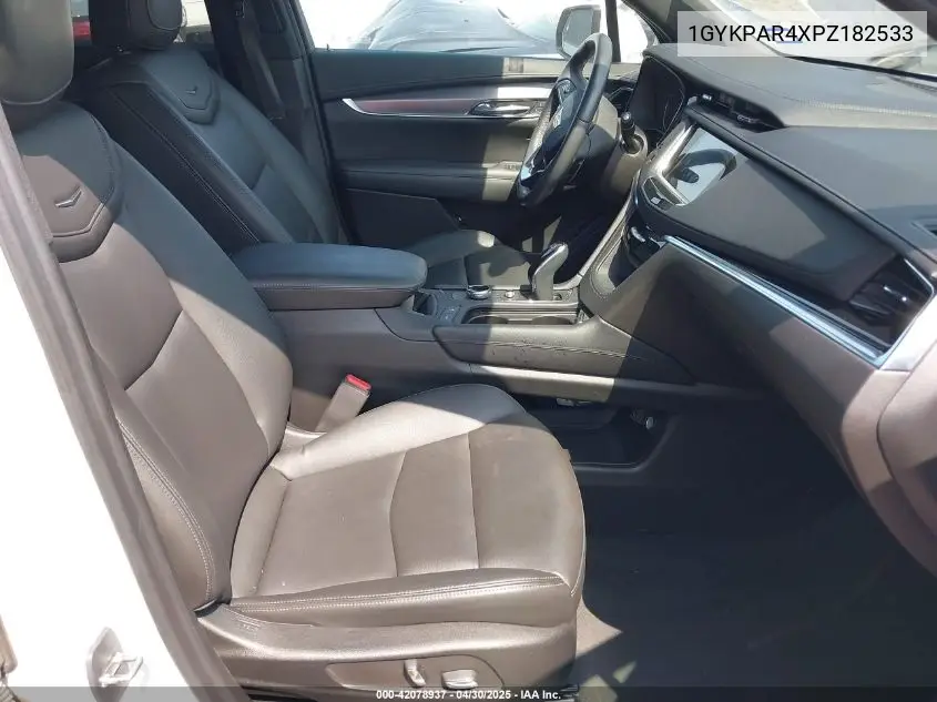 2023 Cadillac Xt6 Fwd Luxury VIN: 1GYKPAR4XPZ182533 Lot: 42078937